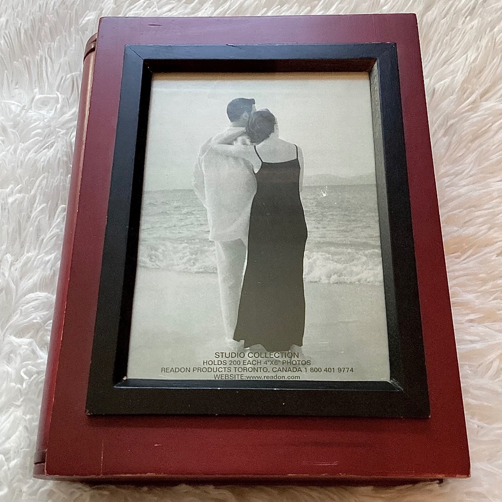 Studio Collection Wooden Photo Album — Holds 200 Photos (4 x 6”)